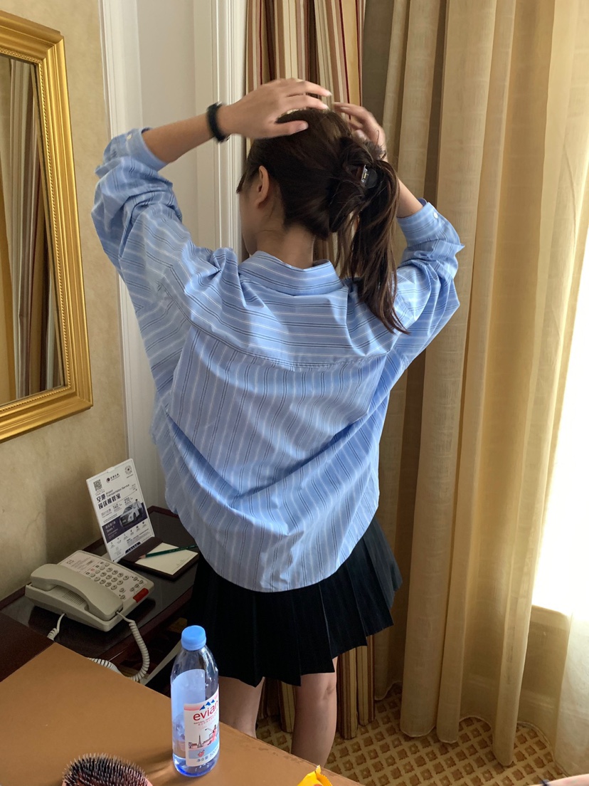 GILLI東大門㊣代購女士新品人氣時尚職業休閑25秋冬襯衫蕾絲衫GILLI襯衫/蕾絲衫