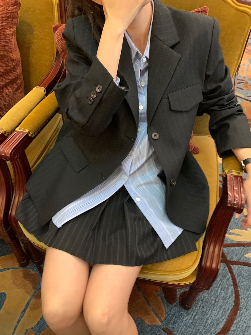 GILLI東大門㊣代購女士新品人氣時尚職業休閑25秋冬襯衫蕾絲衫GILLI襯衫/蕾絲衫