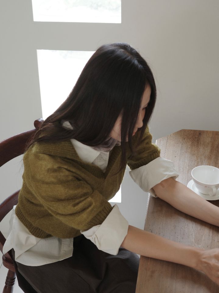 MARE韓國直郵㊣女士新品熱賣人氣職業25秋冬針織衫不含內搭MARE針織衫