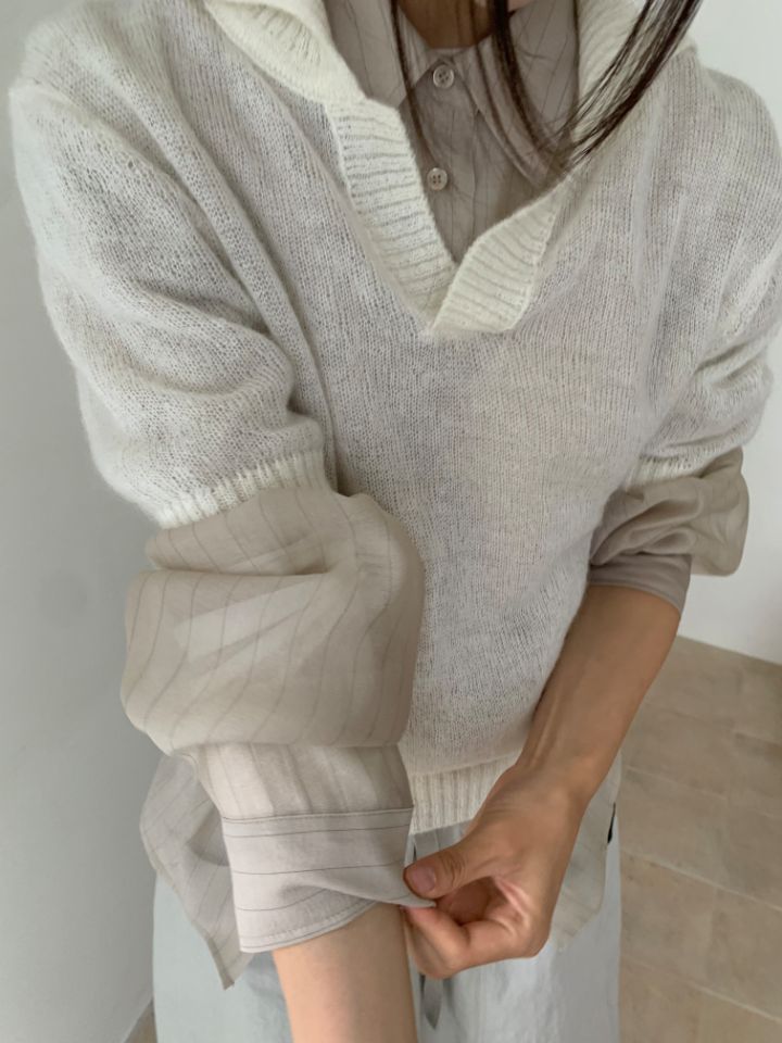 MARE韓國直郵㊣女士新品熱賣人氣職業25秋冬針織衫不含內搭MARE針織衫