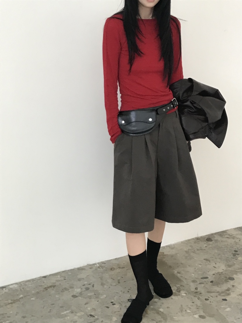 VAARA東大門㊣代購女士新款推薦職業休閑熱賣真品25秋冬長袖T恤VAARA長袖T恤