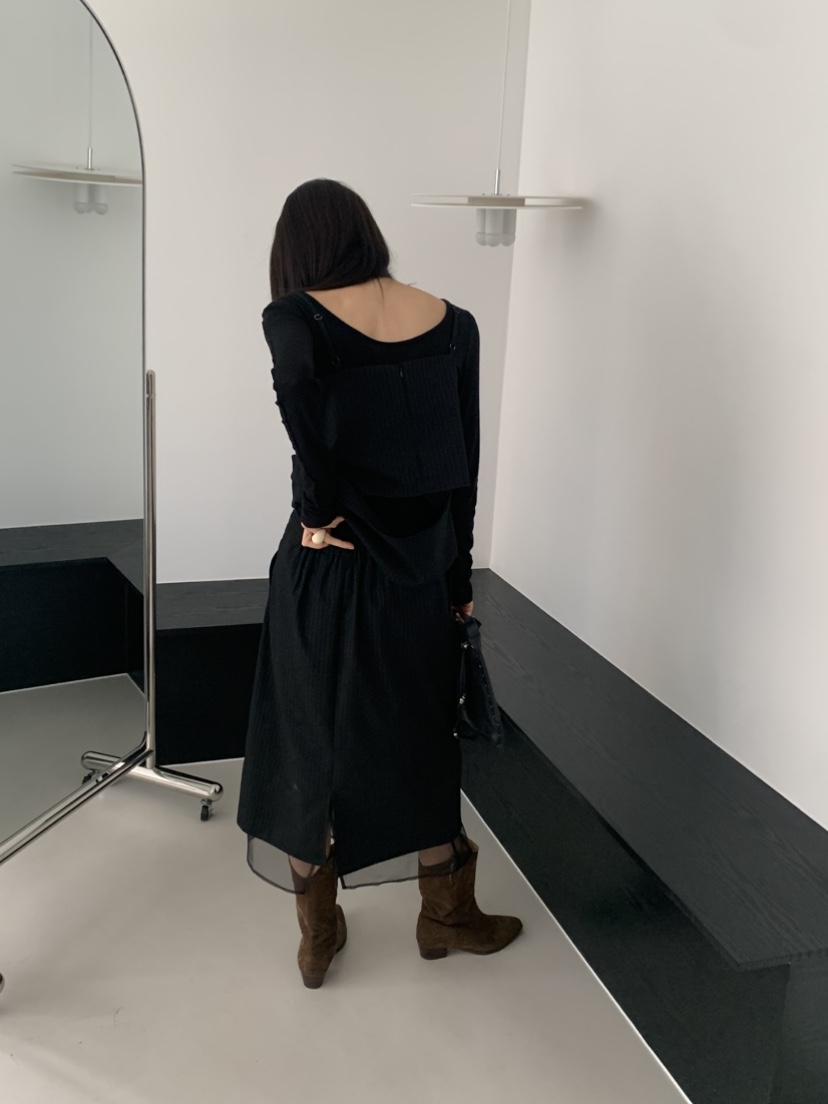 VAARA東大門㊣代購女士新品熱賣真品人氣25秋冬半身裙中短裙VAARA半身裙/中短裙