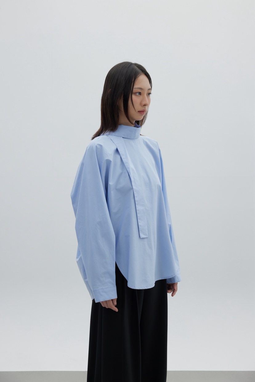 LE-PPL東大門㊣代購女裝新品熱賣25秋冬休閑推薦襯衫蕾絲衫LE-PPL襯衫/蕾絲衫