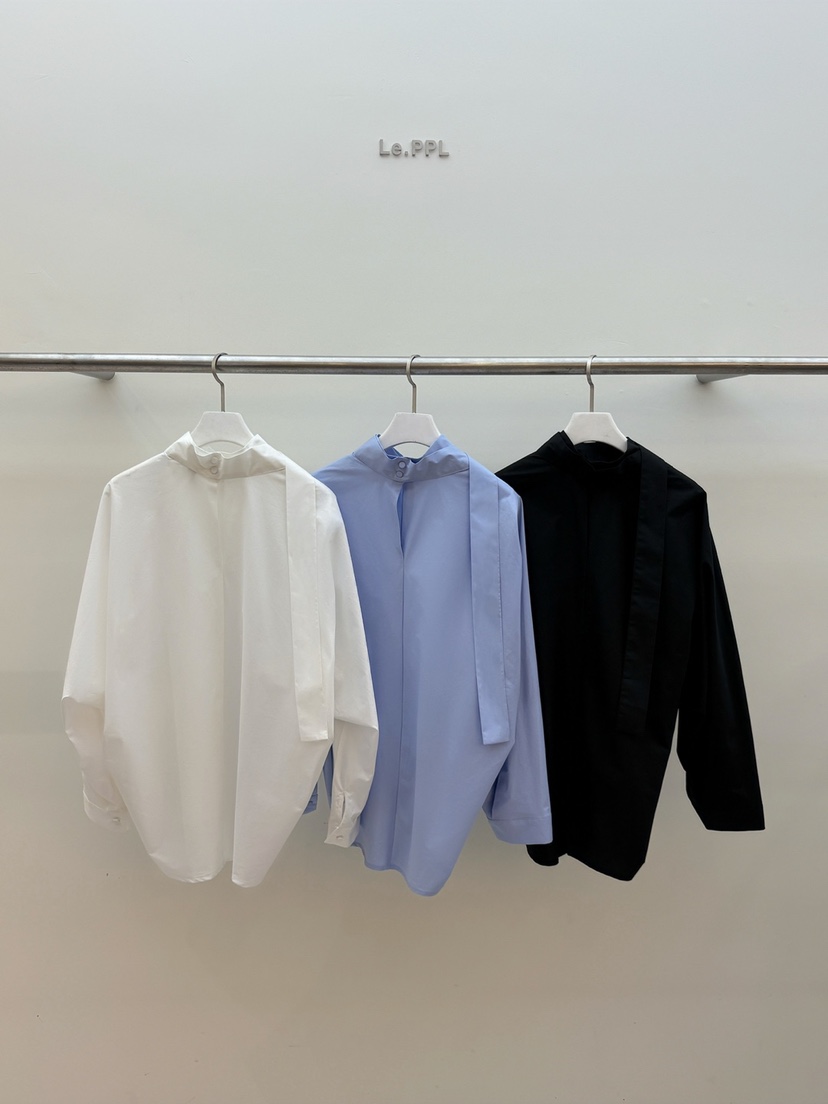 LE-PPL東大門㊣代購女裝新品熱賣25秋冬休閑推薦襯衫蕾絲衫LE-PPL襯衫/蕾絲衫