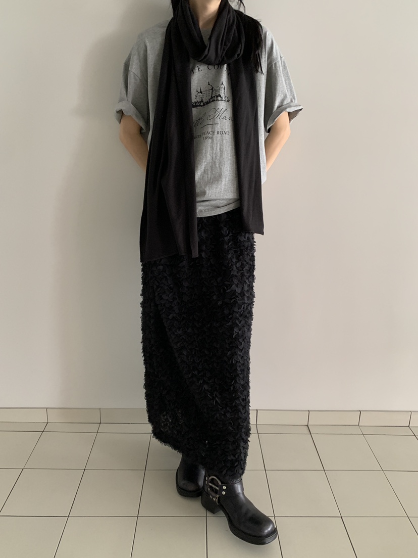 MOVENNE東大門㊣實拍女裝新款推薦時尚人氣休閑25秋冬熱賣長裙MOVENNE長裙
