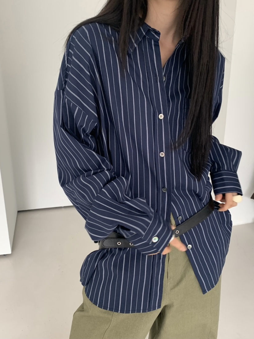 VAARA韓國代購㊣女裝新款人氣職業真品25秋冬時尚襯衫蕾絲衫VAARA襯衫/蕾絲衫