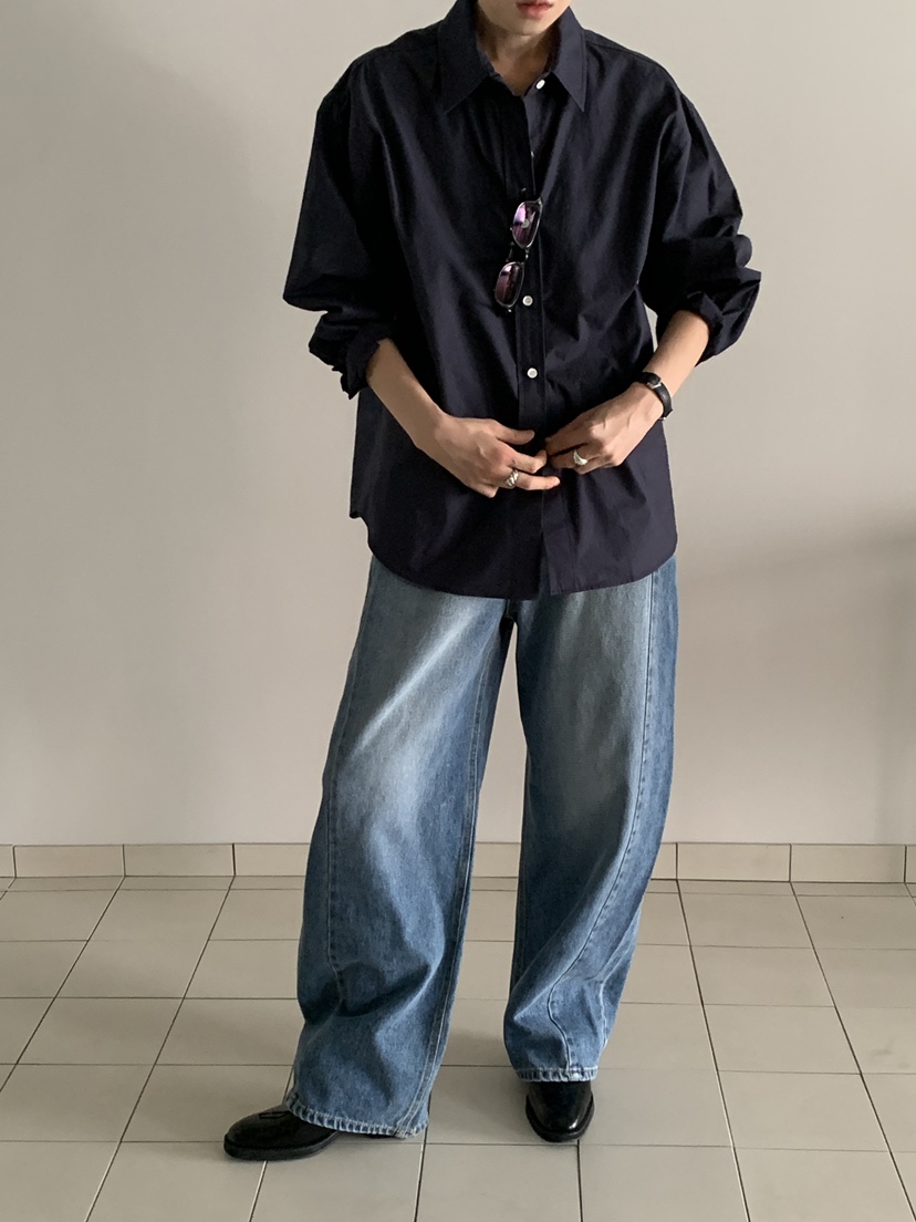 MOVENNE東大門㊣代購女士新款時尚職業推薦休閑真品牛仔褲復古MOVENNE牛仔褲