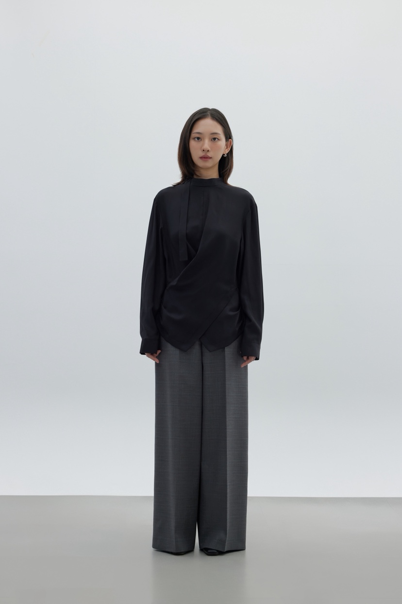 LE-PPL韓國代購㊣女裝新品人氣休閑時尚熱賣25秋冬襯衫蕾絲衫LE-PPL襯衫/蕾絲衫