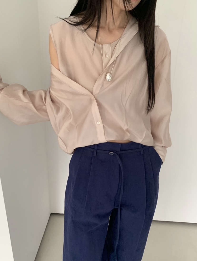 VAARA東大門㊣代購女士新品熱賣人氣休閑真品25秋冬襯衫蕾絲衫VAARA襯衫/蕾絲衫
