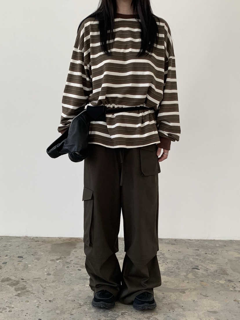 VAARA韓國代購㊣女裝新品真品25秋冬職業熱賣休閑推薦長袖T恤VAARA長袖T恤