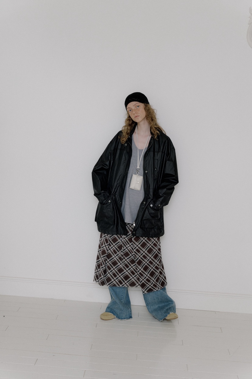 KARE/WEREPIECE韓國直郵㊣女士新款25秋冬半身裙中短裙格子KARE/WEREPIECE半身裙/中短裙