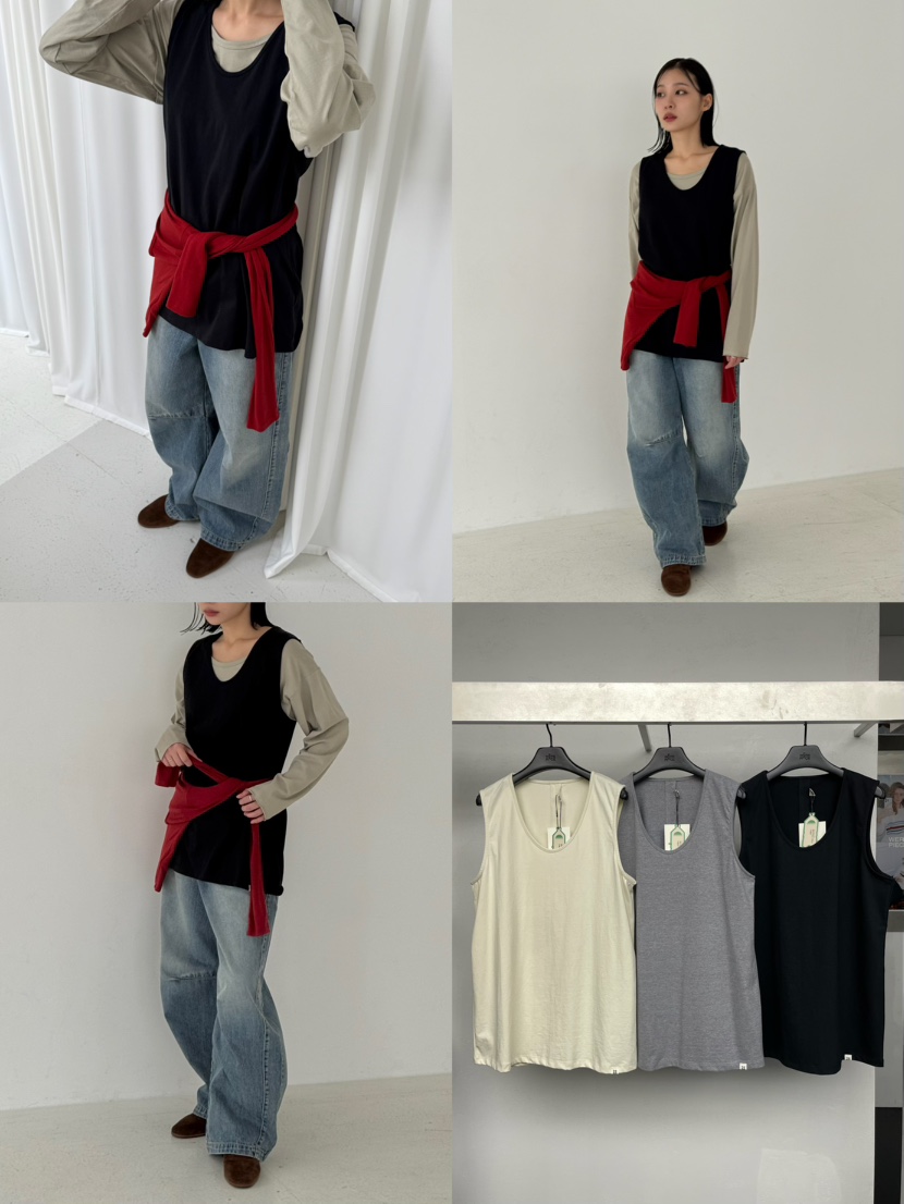 KARE/WEREPIECE韓國代購㊣女裝新品休閑推薦人氣25秋冬吊帶背心KARE/WEREPIECE吊帶/背心