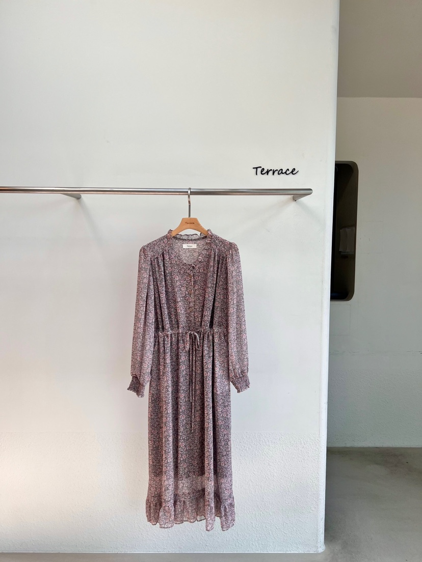 TERRACE東大門㊣實拍女士新品真品推薦職業休閑人氣25秋冬連衣裙TERRACE連衣裙圖色2