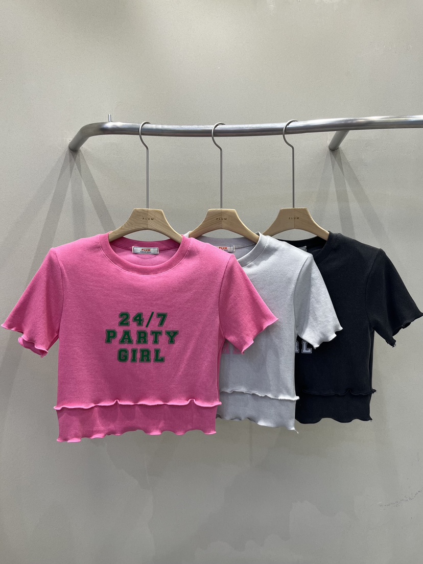 PLUM-q東大門㊣直郵女士新品真品職業熱賣推薦休閑人氣T恤PLUMT恤
