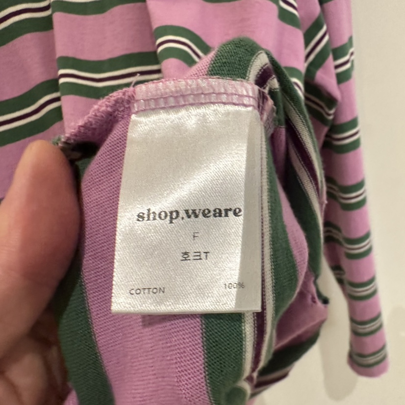 WE ARE/WELOVER東大門㊣實拍女士新品職業推薦人氣長袖T恤SHOP_WE ARE長袖T恤