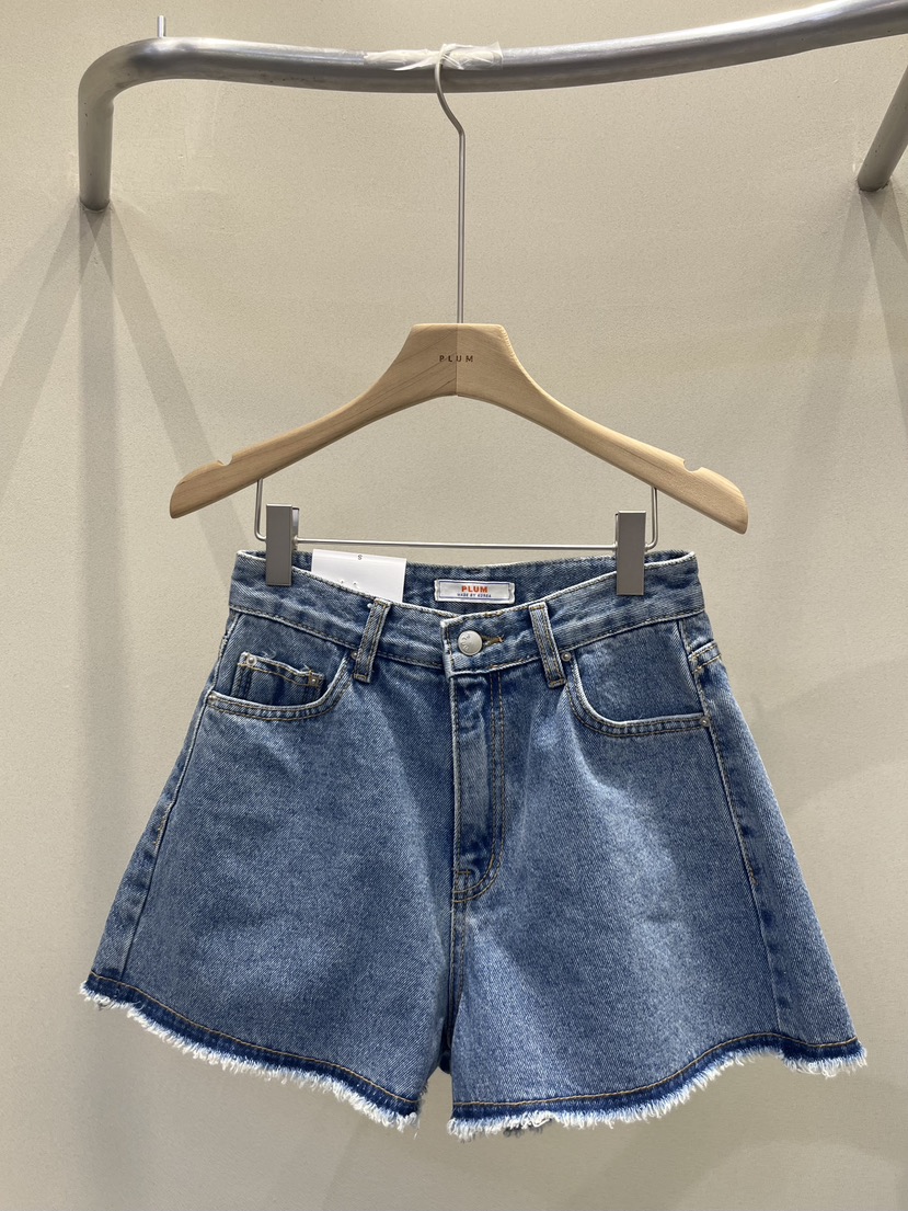 PLUM-q韓國代購㊣女裝新品熱賣推薦休閑真品時尚職業人氣短褲PLUM短褲圖色2