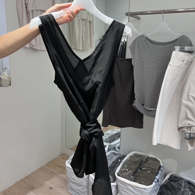 AUBE東大門㊣實拍女士新品熱賣25秋冬推薦職業休閑吊帶背心AUBE吊帶/背心圖色3