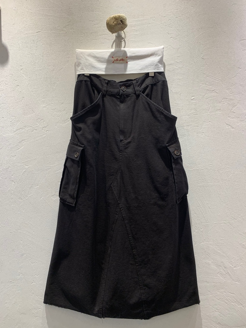 AT NOTE東大門㊣直郵女裝新品推薦時尚職業25秋冬長裙工裝AT NOTE長裙圖色2