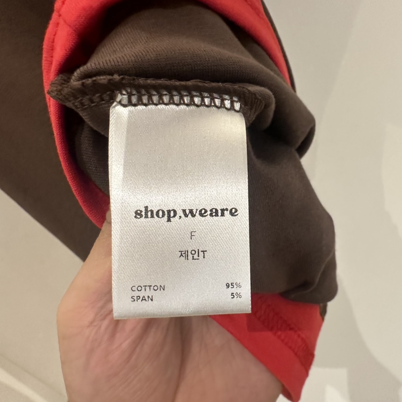 WE ARE/WELOVER東大門㊣實拍女裝新款職業真品人氣熱賣T恤SHOP_WE ARET恤