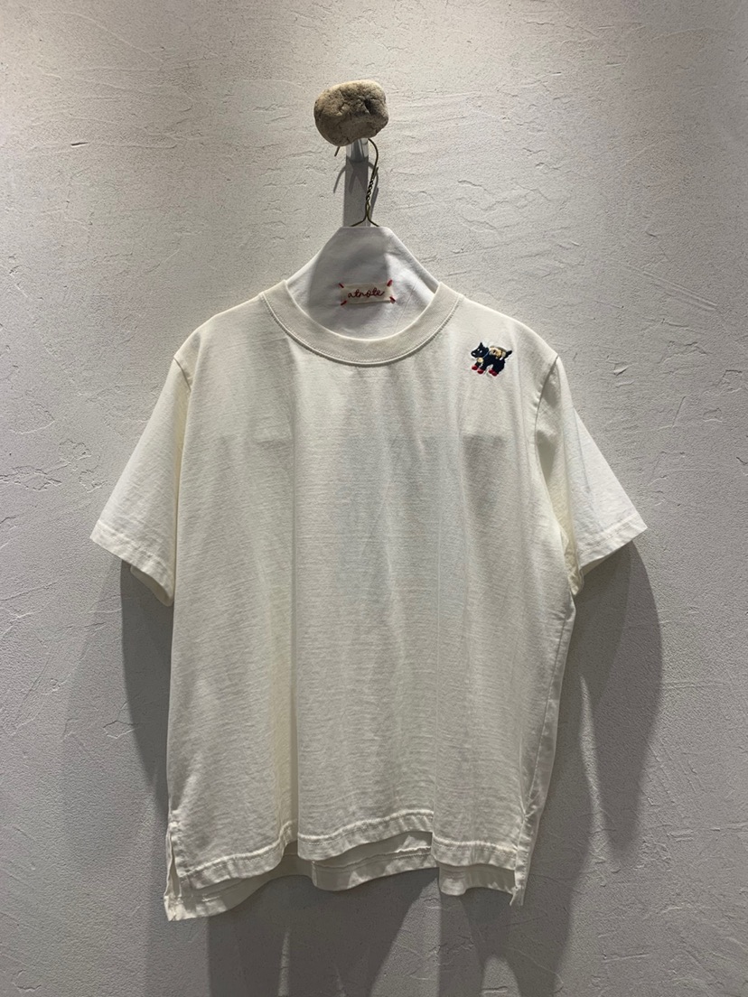 AT NOTE韓國代購㊣女士新品推薦休閑時尚25秋冬熱賣T恤刺繡AT NOTET恤圖色2