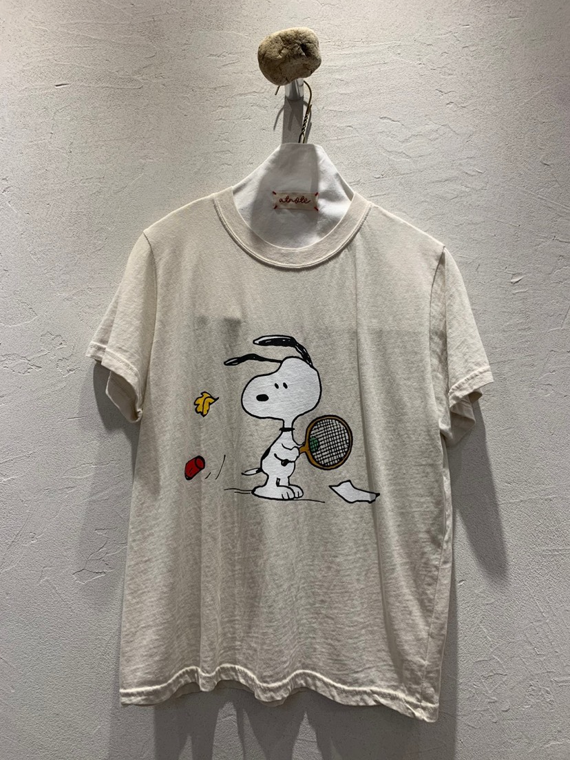 AT NOTE韓國代購㊣女士新品休閑職業熱賣真品25秋冬T恤史努比AT NOTET恤圖色1
