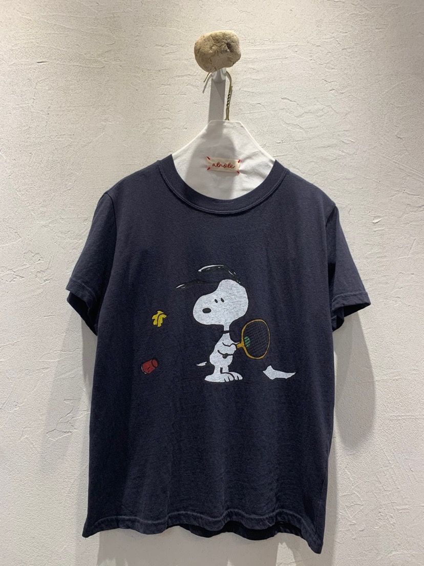 AT NOTE韓國代購㊣女士新品休閑職業熱賣真品25秋冬T恤史努比AT NOTET恤圖色2