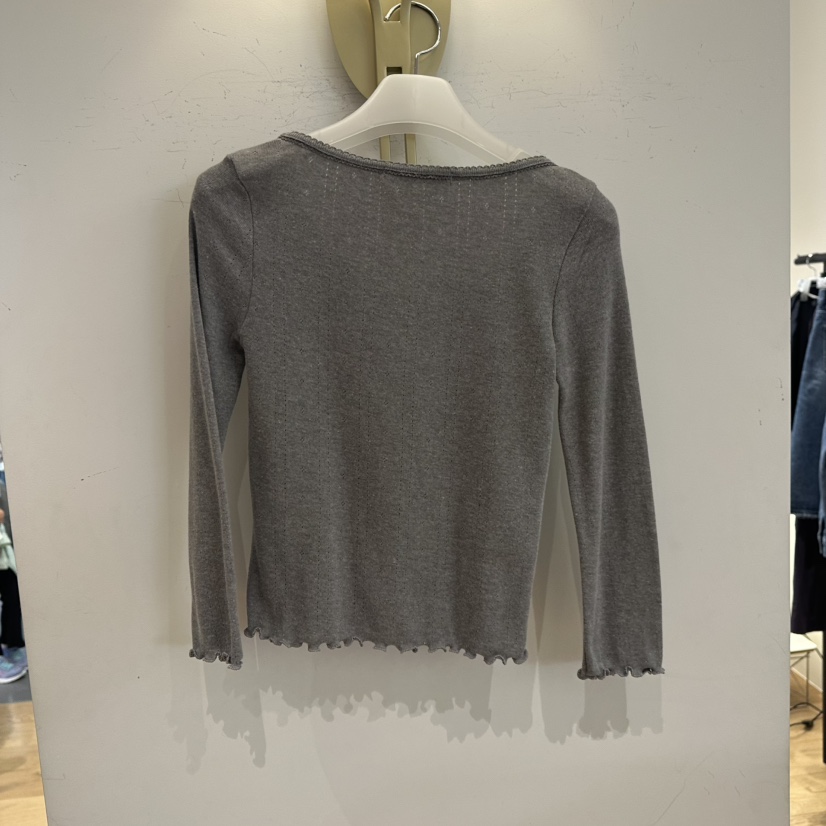 WE ARE/WELOVER韓國代購㊣女士新品時尚職業25秋冬長袖T恤SHOP_WE ARE長袖T恤