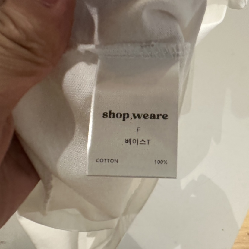 WE ARE/WELOVER東大門㊣直郵女裝新款真品時尚熱賣25秋冬T恤SHOP_WE ARET恤