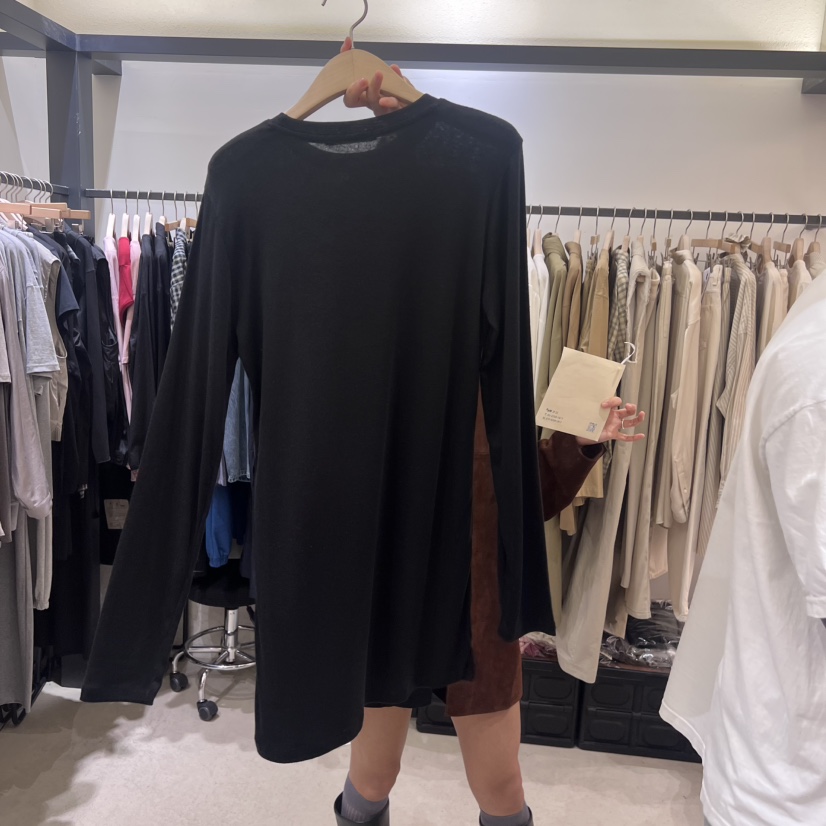 SELF SERVICE韓國直郵㊣女士新品真品25秋冬職業連衣裙羊毛SELF SERVICE連衣裙