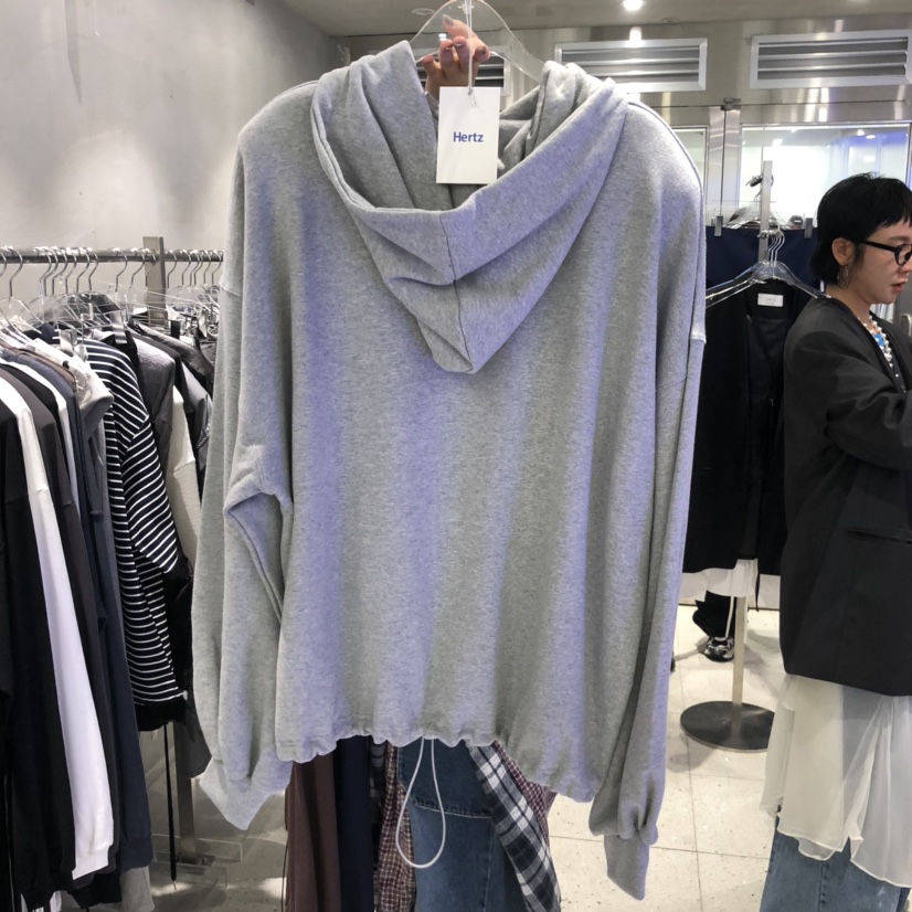 HERTZ-P東大門㊣實拍女士新品人氣推薦時尚職業衛衣刺繡兜帽HERTZ-P衛衣