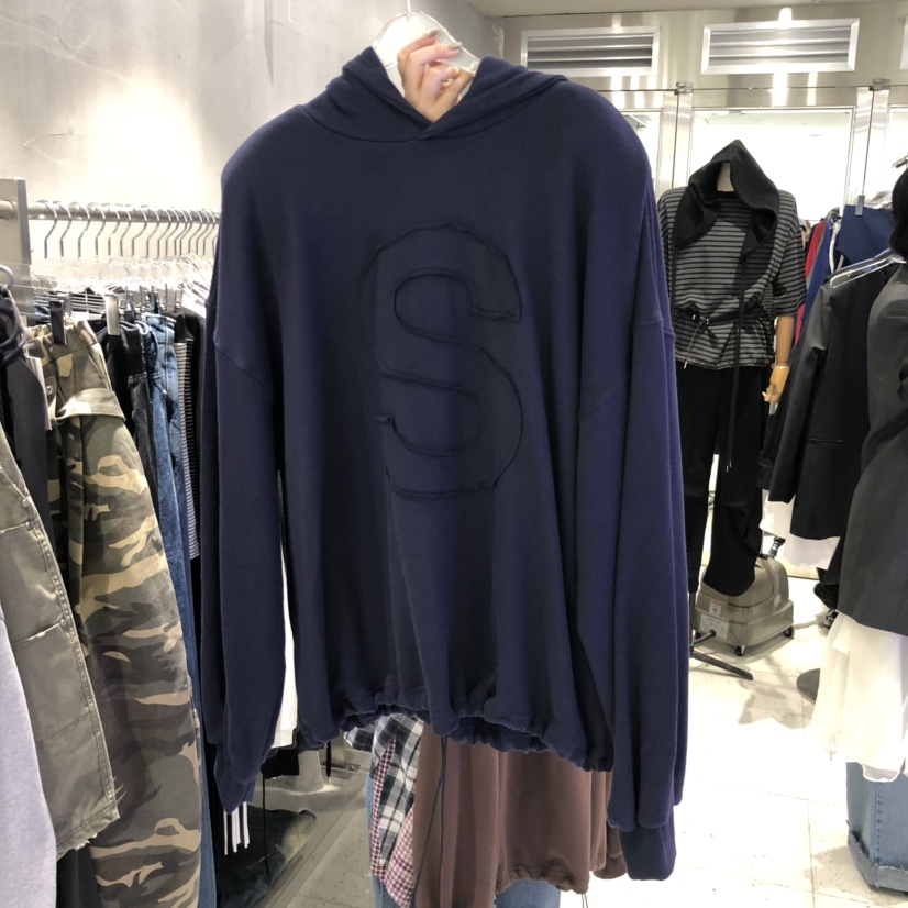 HERTZ-P東大門㊣實拍女士新品人氣推薦時尚職業衛衣刺繡兜帽HERTZ-P衛衣圖色3