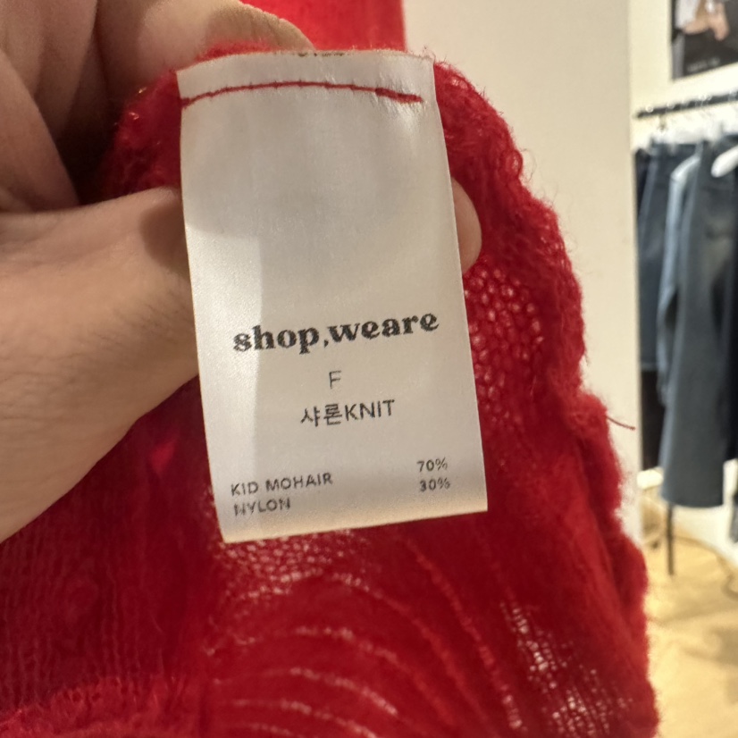 WE ARE/WELOVER韓國代購㊣女士新品時尚職業人氣25秋冬針織衫SHOP_WE ARE針織衫