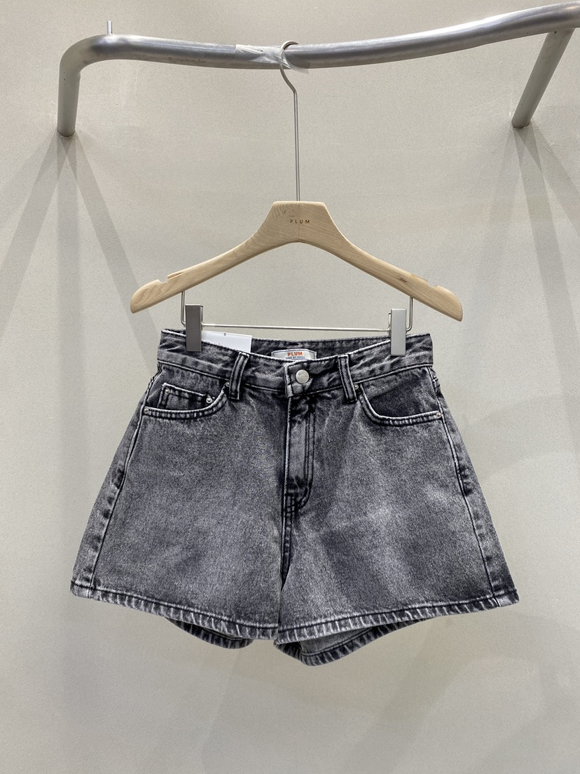 PLUM-q東大門㊣代購女裝新品25秋冬時尚真品人氣熱賣職業短褲PLUM短褲圖色1