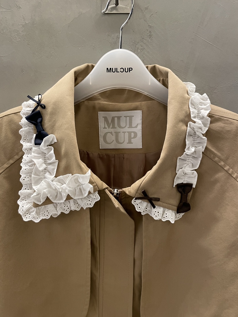 MULCUP韓國直郵㊣女士新品熱賣真品職業25秋冬時尚夾克短款MULCUP夾克