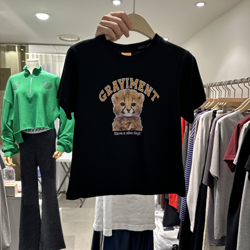 THE LOT韓國代購㊣女裝新品時尚推薦人氣25秋冬真品T恤修身THE LOT/ LOTT恤圖色3