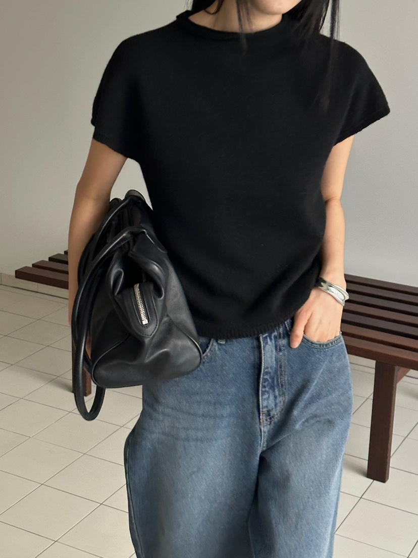 EUM韓國直郵㊣女裝新品職業時尚熱賣人氣真品推薦25秋冬針織衫EUM針織衫圖色3