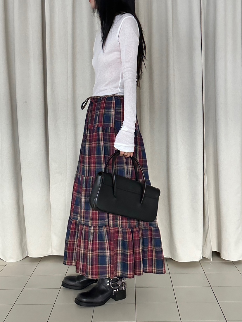 EUM韓國代購㊣女士新款人氣推薦25秋冬熱賣真品職業時尚長裙EUM長裙