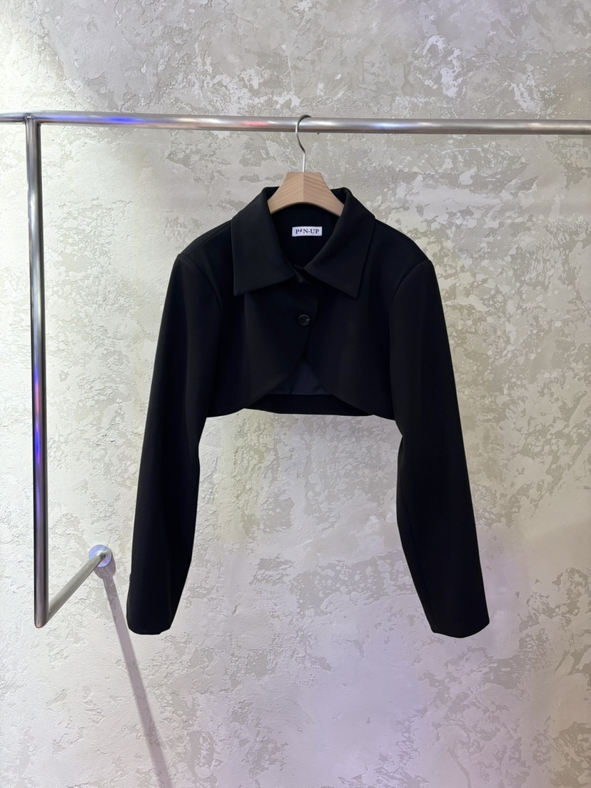 PIN-UP東大門㊣實拍女裝新品職業25秋冬休閑人氣時尚真品夾克PIN-UP夾克