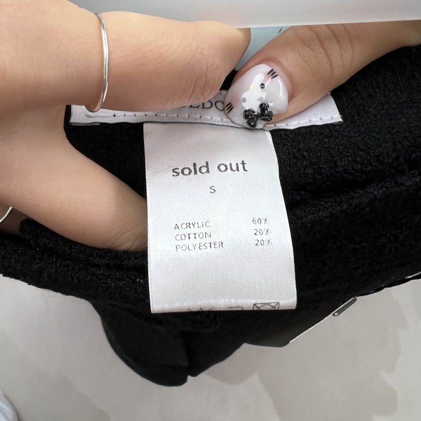 SOLD OUT韓國直郵㊣女裝新品人氣推薦休閑職業25秋冬時尚短褲SOLD OUT短褲