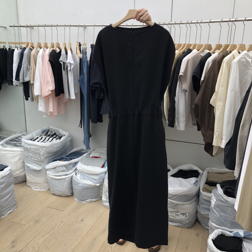 MOI-A韓國直郵㊣女裝新品熱賣人氣職業休閑真品連衣裙含腰帶MOI-A連衣裙