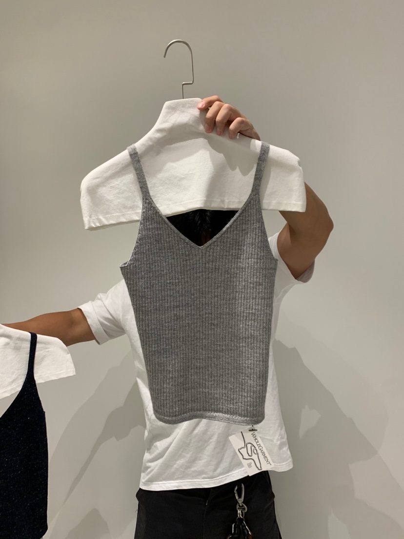 THE BRUNCH東大門㊣直郵女裝新品時尚休閑推薦25秋冬吊帶背心THE BRUNCH吊帶/背心圖色2