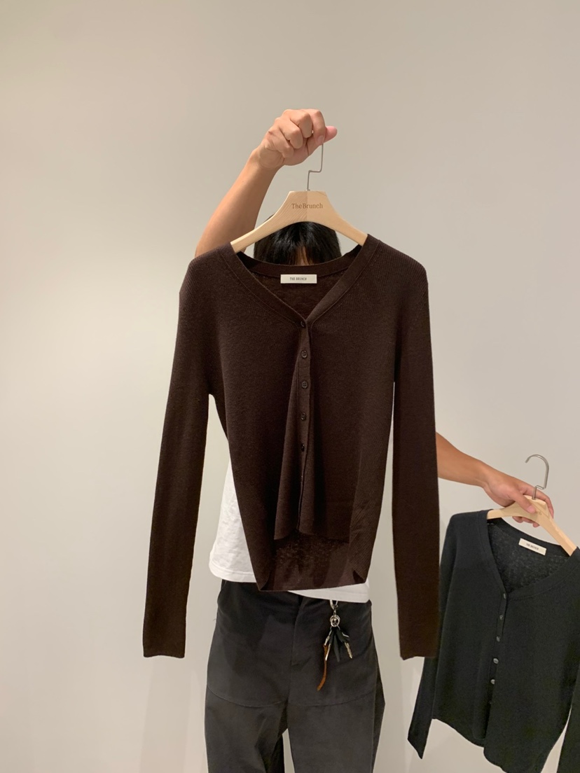 THE BRUNCH東大門㊣實拍女裝新品真品25秋冬推薦休閑針織衫THE BRUNCH針織衫圖色2