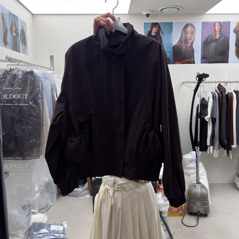 SOLD OUT韓國直郵㊣女裝新款推薦職業熱賣25秋冬時尚人氣夾克SOLD OUT夾克圖色2