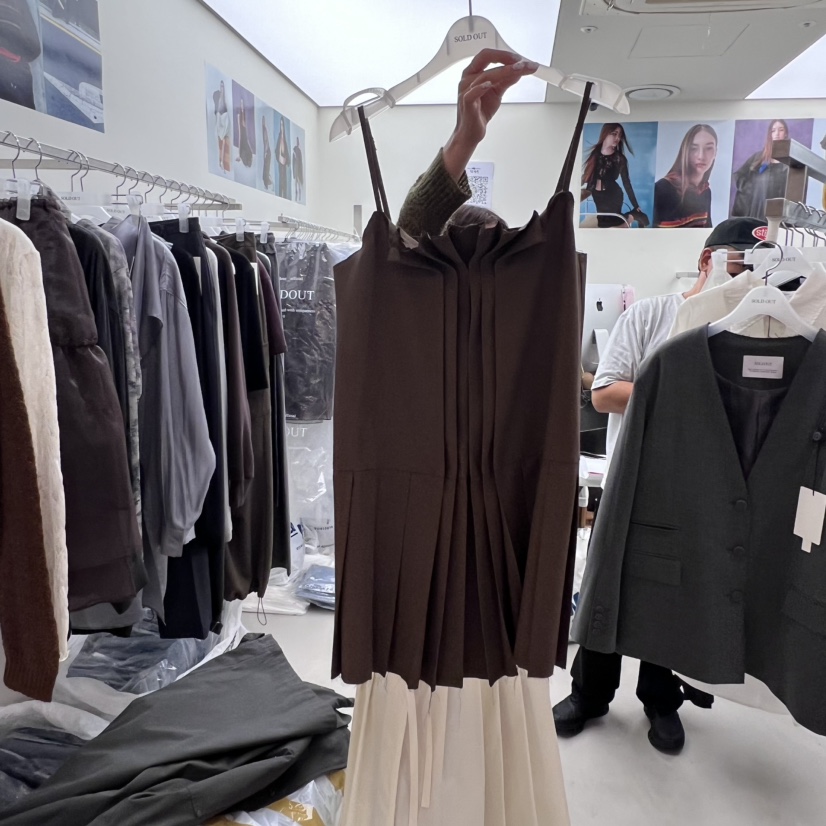SOLD OUT東大門㊣直郵女裝新品人氣時尚熱賣25秋冬推薦連衣裙SOLD OUT連衣裙圖色1