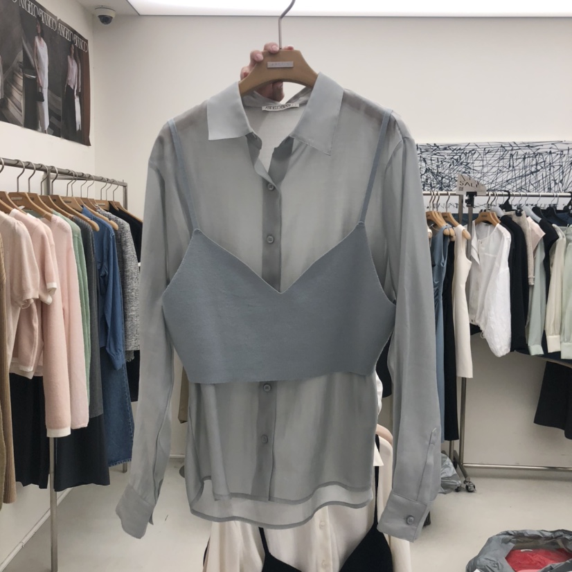 MER東大門㊣直郵女裝新品熱賣時尚25秋冬休閑推薦職業人氣套裝MER/ANGELO BIANCO套裝圖色1