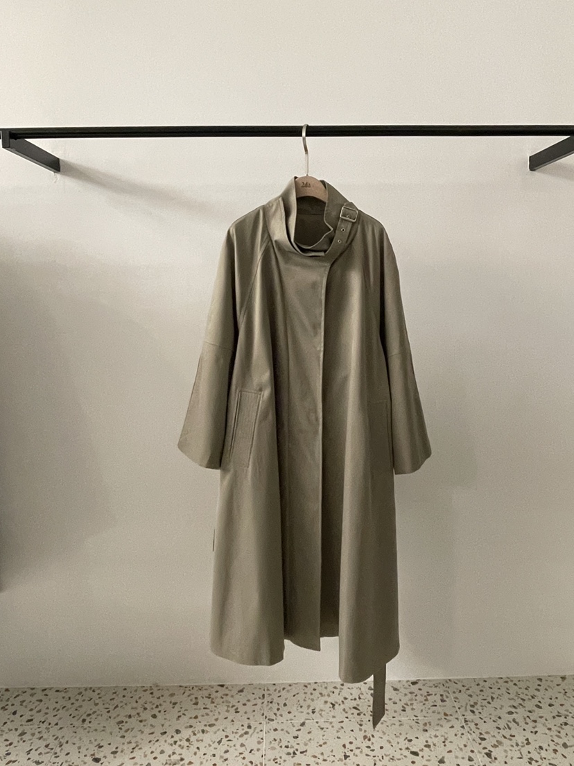2DA/DARIMI-P韓國代購㊣女士新品真品推薦長款風衣含腰帶2DA/DARIMI-P長款風衣圖色1
