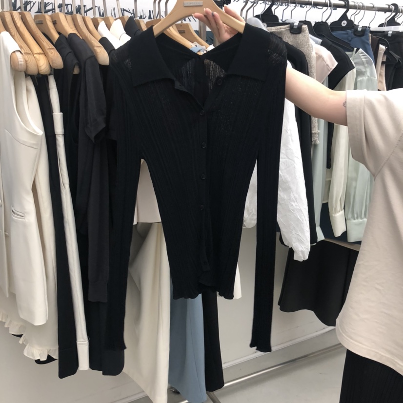 MER東大門㊣代購女士新品休閑時尚熱賣真品人氣推薦25秋冬針織衫MER/ANGELO BIANCO針織衫圖色2