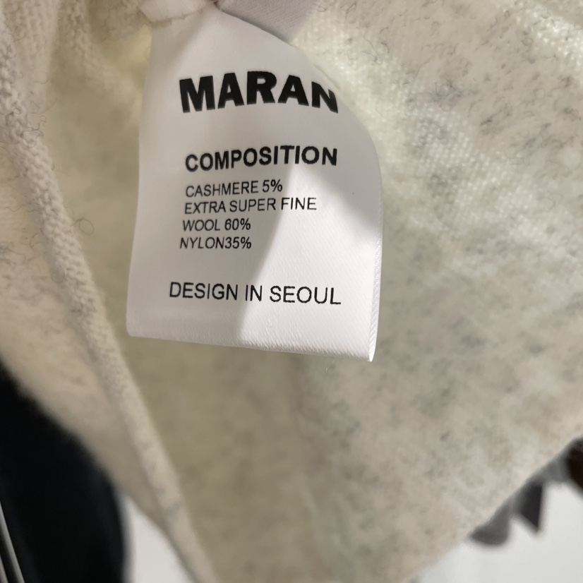 MARAN-P韓國代購㊣女裝新品休閑人氣職業吊帶背心羊絨緊身MARAN吊帶/背心