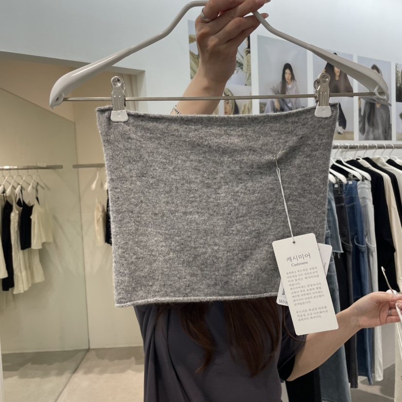 MARAN-P韓國代購㊣女裝新品休閑人氣職業吊帶背心羊絨緊身MARAN吊帶/背心圖色2