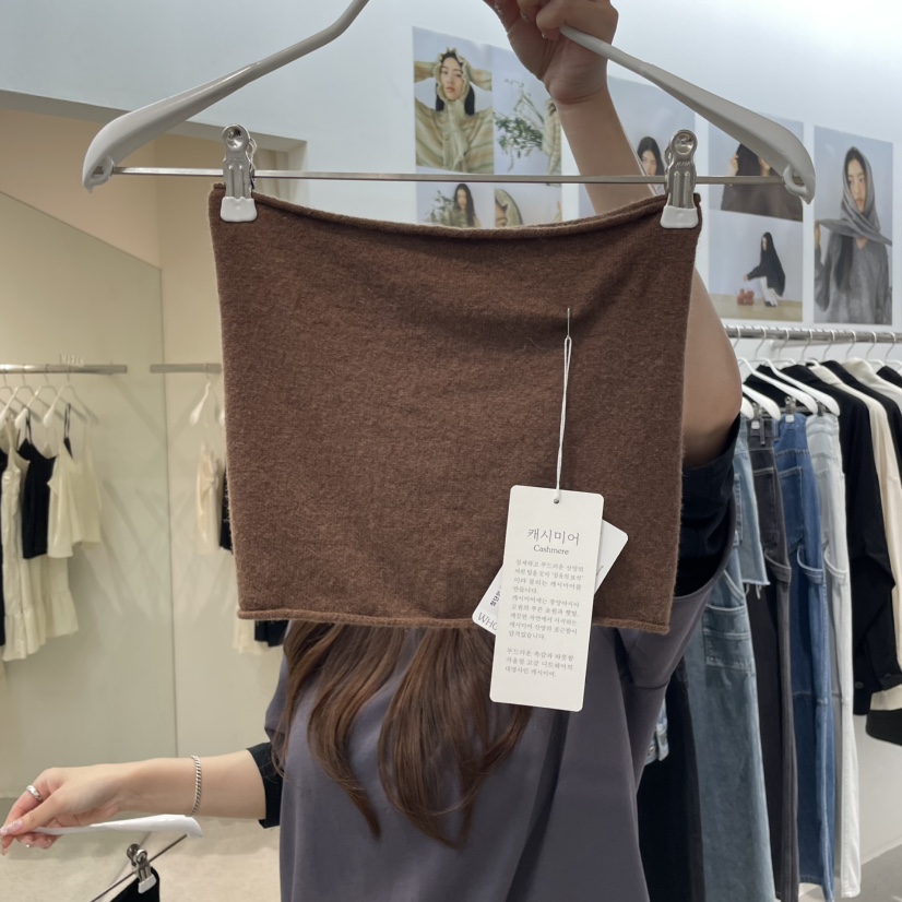 MARAN-P韓國代購㊣女裝新品休閑人氣職業吊帶背心羊絨緊身MARAN吊帶/背心圖色3